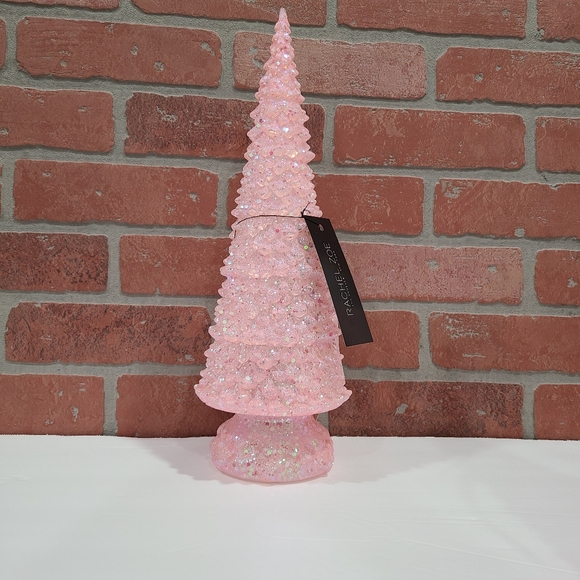 Rachel Zoe pink lighted Christmas tree - Picture 1 of 6